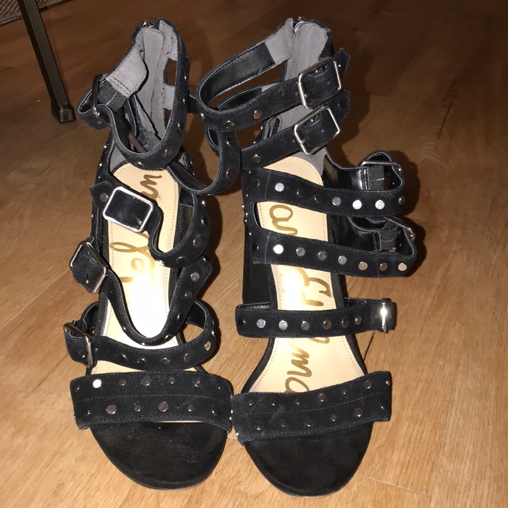 Sam Edelman Multi Strap Studded Heels